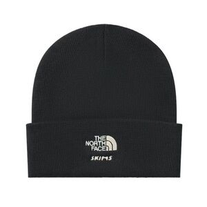 SKIMS The North Face Classic Black Knit beanie in Black (ONYX)
